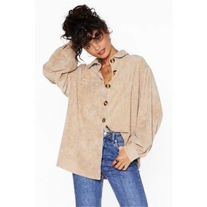 Nasty Gal Corduroy Shirt